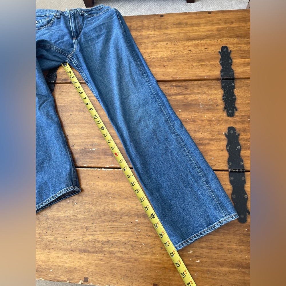 Rag & Bone Ruth Super High-Rise Straight Leg Jeans Baywater Size 24 - Picture 14 of 16